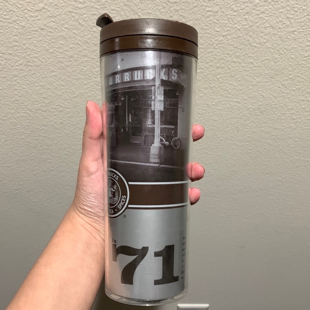 Original Starbucks tumbler from pike place market Seattle 2016 new rare 16 oz